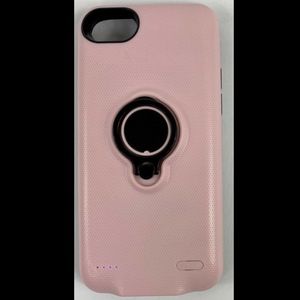 iPhone 7 Feeleye Battery Case-pink 2500mAh